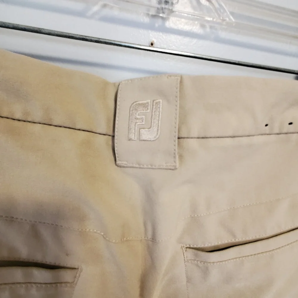 FootJoy FJ Golf Pants Khaki Stretch‎ Performance Mens W30 L30